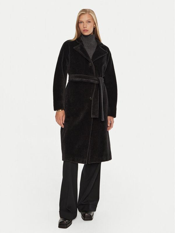 Marella Marella Vuneni kaput Ofanto 2423016112 Crna Regular Fit