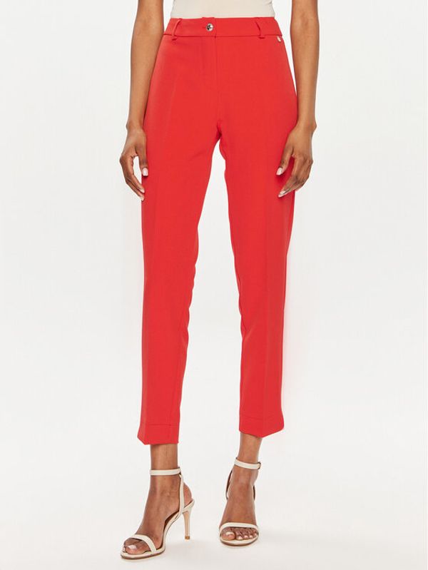 Maryley Maryley Hlače 24EB52Z/M23/43FI Crvena Regular Fit