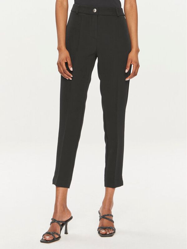 Maryley Maryley Hlače 24EB52Z/M23/43NE Crna Regular Fit