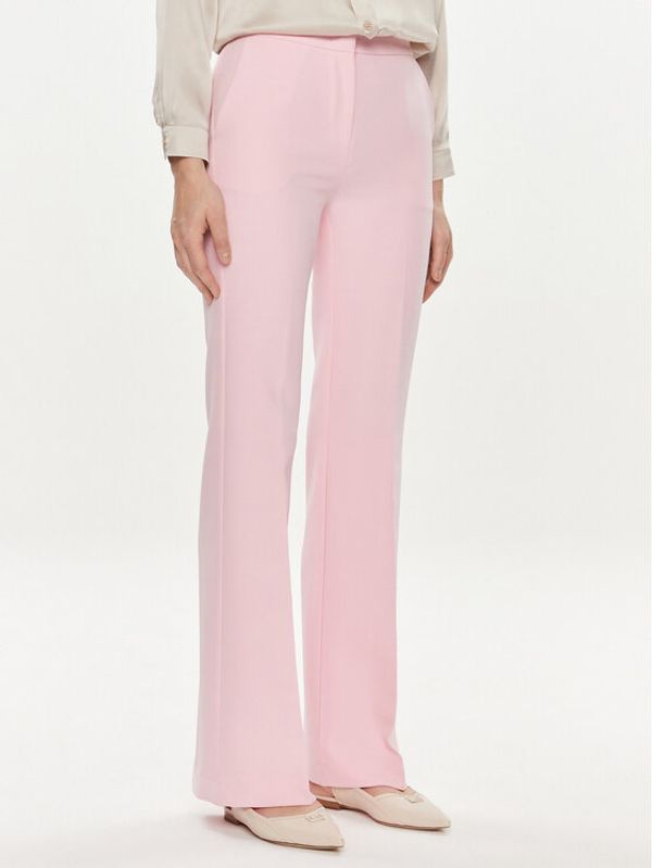 Maryley Maryley Hlače 24EB587/43OR Ružičasta Wide Leg