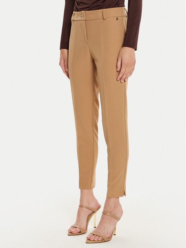Maryley Maryley Hlače 24IB52Z/M19/43ER Smeđa Regular Fit