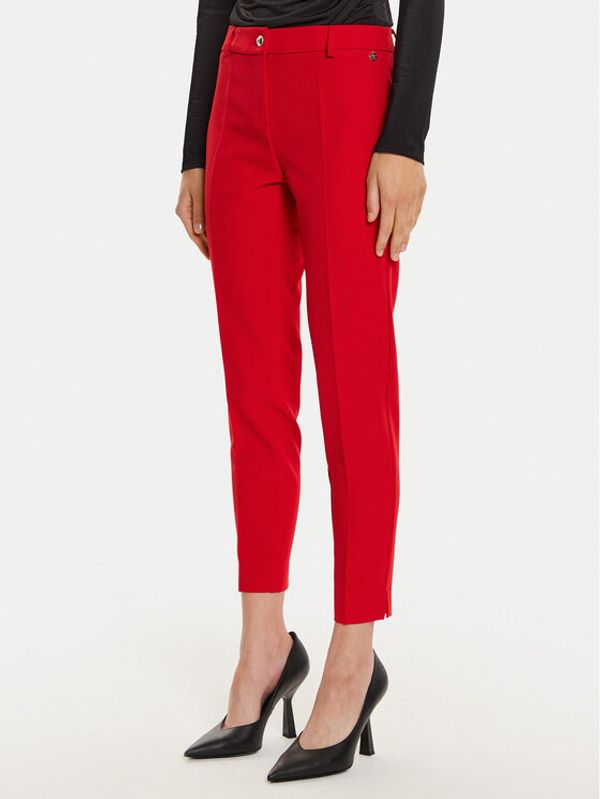 Maryley Maryley Hlače 24IB52Z/M19/43MA Crvena Regular Fit