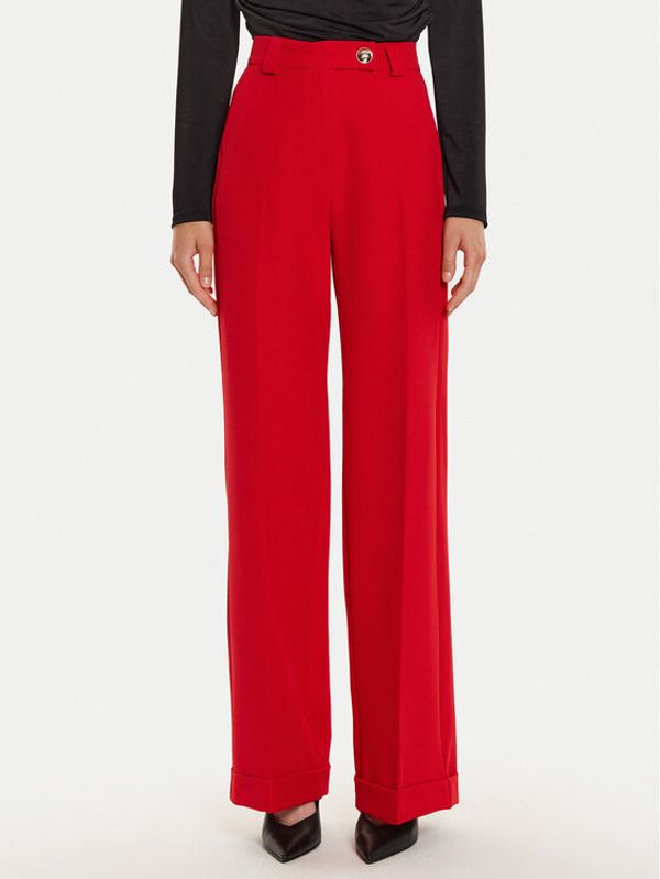 Maryley Maryley Hlače 24IB563/43MA Crvena Regular Fit