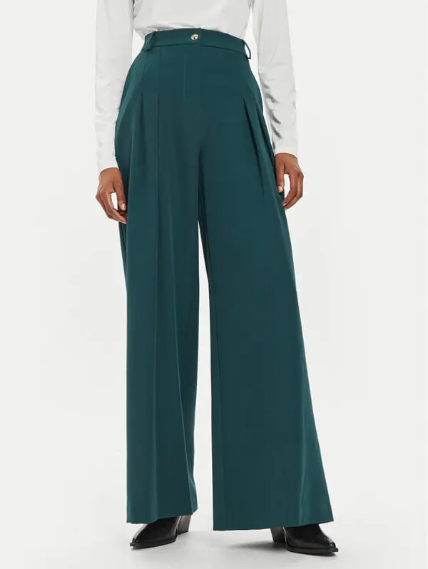 Maryley Maryley Hlače 24IB579/43GU Zelena Regular Fit