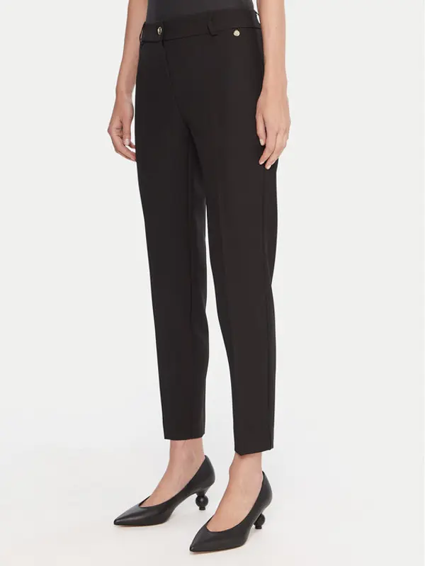 Maryley Maryley Hlače 25IB52Z/M17/43NE Crna Regular Fit