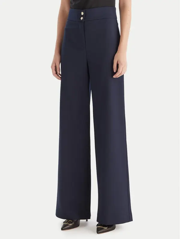 Maryley Maryley Hlače 25IB680/M17 Tamnoplava Regular Fit