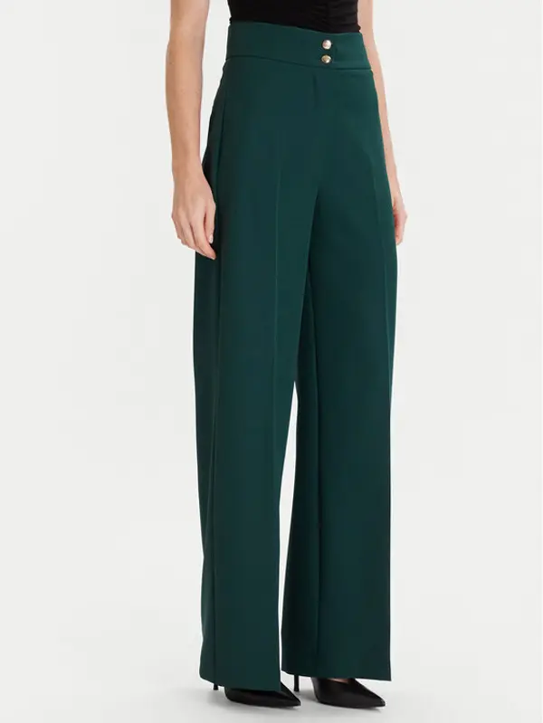 Maryley Maryley Hlače 25IB680/M17 Zelena Regular Fit