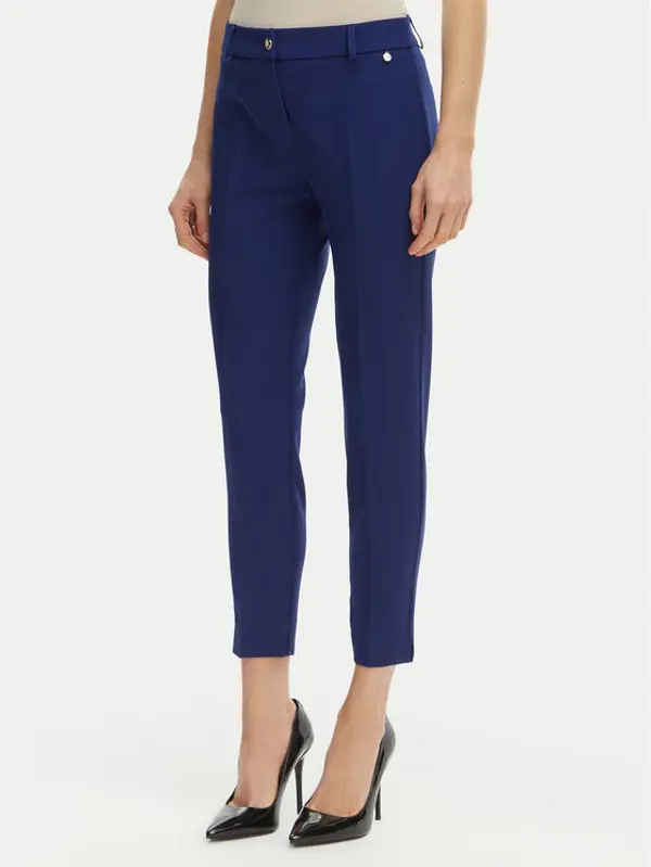 Maryley Maryley Hlače 26EB52Z/43FR Tamnoplava Regular Fit