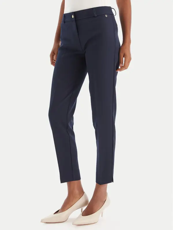Maryley Maryley Hlače MARYLEY-25IB52Z/M17/43BL Tamnoplava Regular Fit