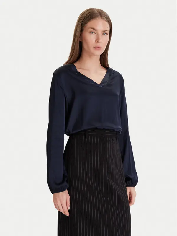 Maryley Maryley Majica 25IB824/18BL Tamnoplava Regular Fit