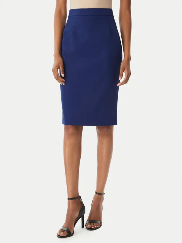 Maryley Maryley Mini suknja 26EB710/43FR Tamnoplava Regular Fit