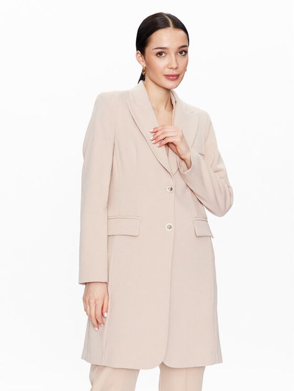 Maryley Maryley Prijelazni kaput 23EB110/M01 Bež Regular Fit