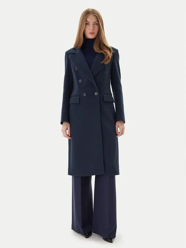 Maryley Maryley Prijelazni kaput 25IB807/01BL Tamnoplava Regular Fit