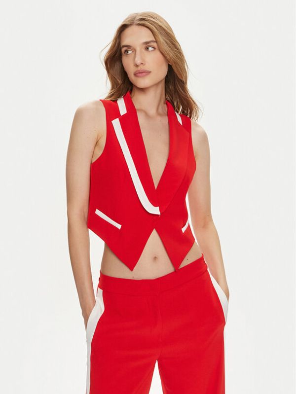 Maryley Maryley Prsluk za odijelo 24EB214/04FI Crvena Regular Fit