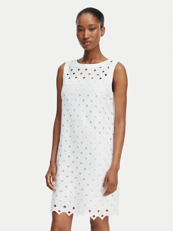 Max Mara Beachwear Max Mara Beachwear Haljina za svaki dan 2616621089650 Bijela Regular Fit
