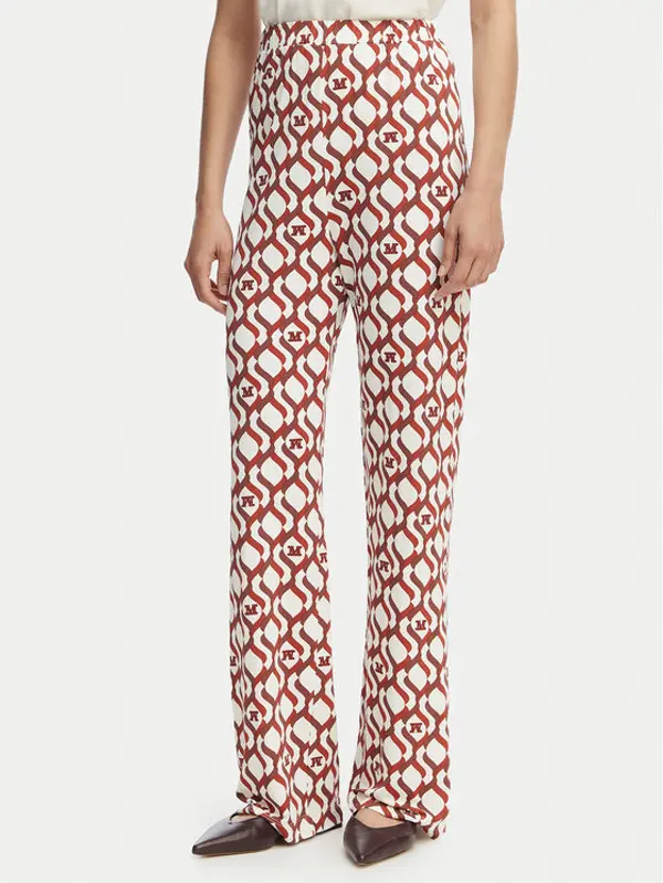 Max Mara Beachwear Max Mara Beachwear Hlače Bchabate 2616781029 Šarena Relaxed Fit