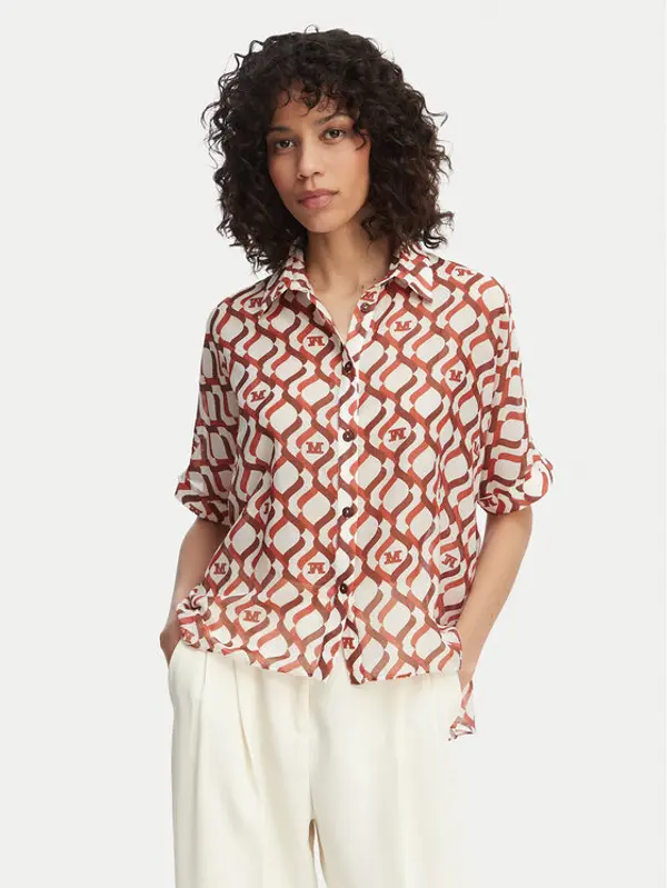 Max Mara Beachwear Max Mara Beachwear Košulja Ariete 2616111049 Šarena Regular Fit