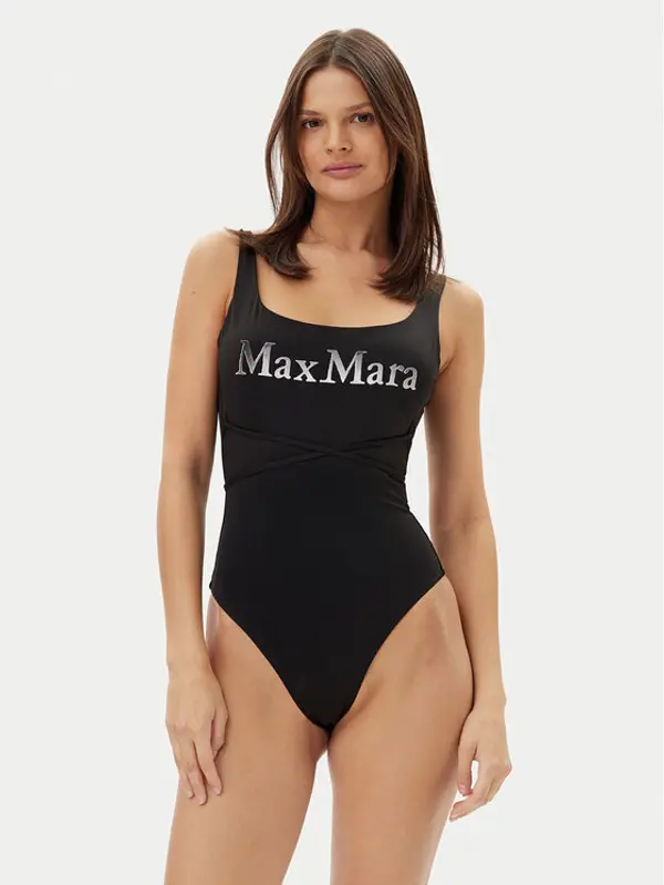 Max Mara Beachwear Max Mara Beachwear Kupaći kostim Carisma 2516831119 Crna
