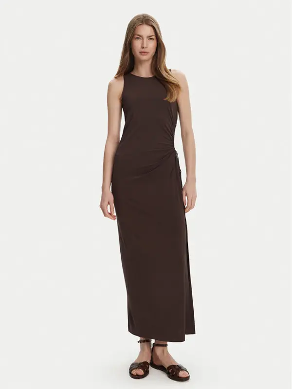 Max Mara Beachwear Max Mara Beachwear Ljetna haljina 2516621049650 Smeđa Regular Fit
