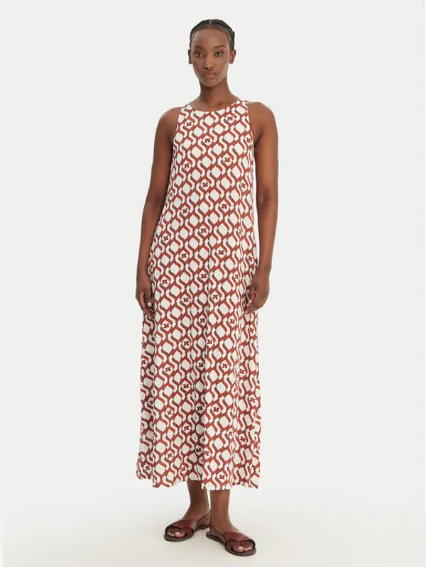 Max Mara Beachwear Max Mara Beachwear Ljetna haljina Paste 2616621069 Bakrena Regular Fit