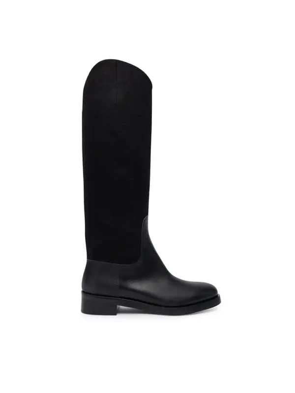Max Mara Max Mara Čizme ispod koljena Cavalierewk 2524796112600 Crna