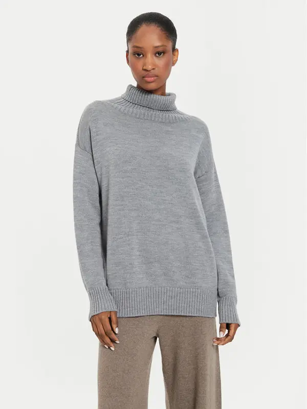 Max Mara Leisure Max Mara Leisure Dolčevita Superbo 2426366148 Siva Relaxed Fit