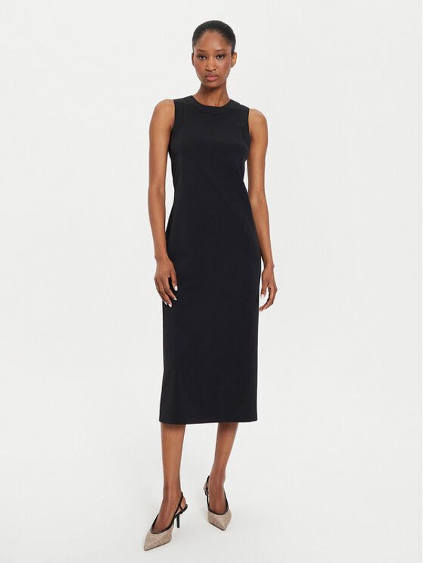 Max Mara Leisure Max Mara Leisure Haljina za svaki dan Emilia 2426626027 Crna Slim Fit