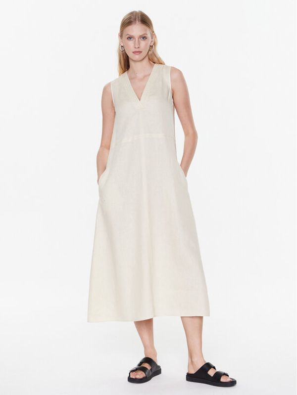 Max Mara Leisure Max Mara Leisure Haljina za svaki dan Sofocle 23322103 Bež Relaxed Fit