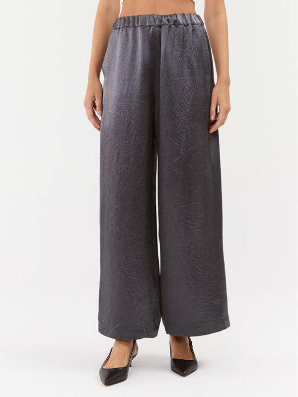 Max Mara Leisure Max Mara Leisure Hlače Acanto 2331360136 Siva Wide Leg