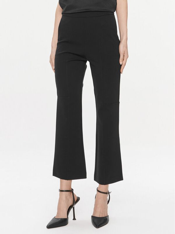 Max Mara Leisure Max Mara Leisure Hlače Glasgow 2416781017 Crna Regular Fit