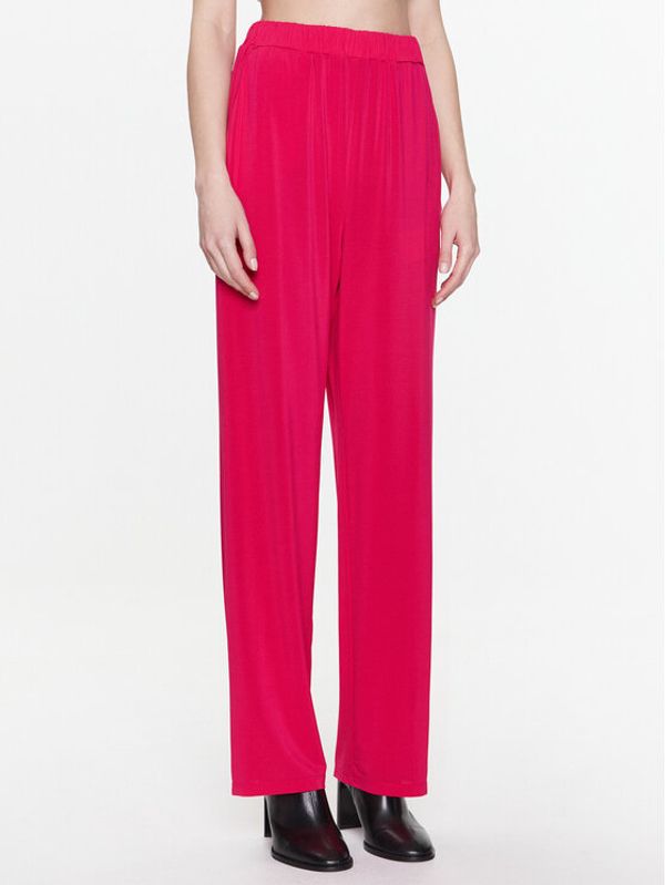 Max Mara Leisure Max Mara Leisure Hlače Pontile 2337810536 Ružičasta Regular Fit