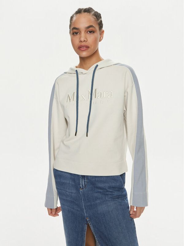 Max Mara Leisure Max Mara Leisure Majica dugih rukava Stadio 2416921018 Écru Regular Fit