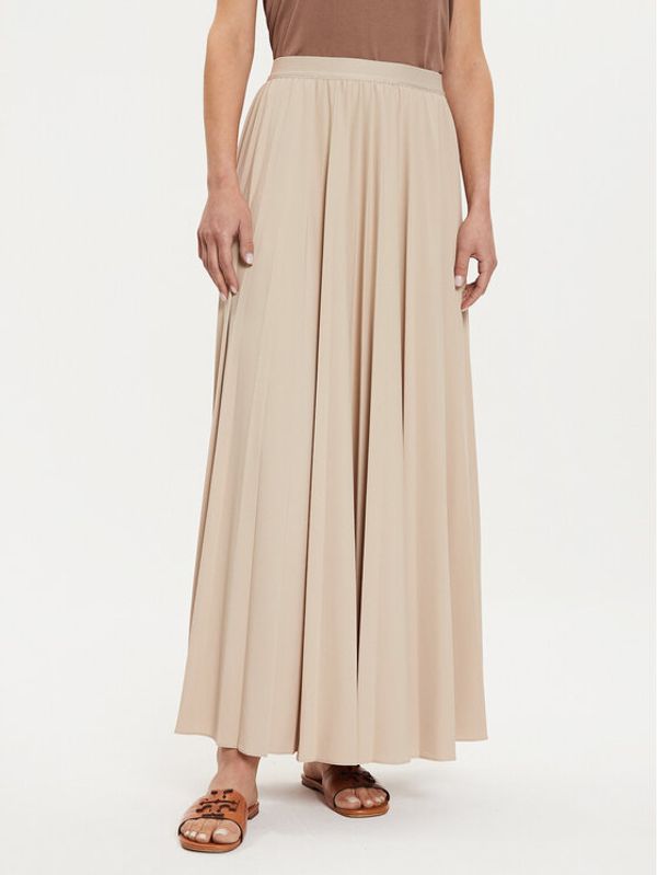 Max Mara Leisure Max Mara Leisure Plesirana suknja Maesa 2426776027000 Bež Regular Fit