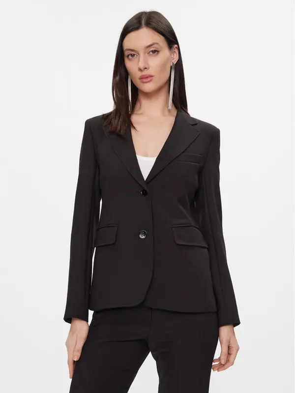 Max Mara Leisure Max Mara Leisure Sakoi Uva 2415041031 Crna Regular Fit