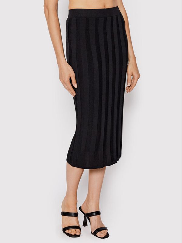 Max Mara Leisure Max Mara Leisure Suknja olovka Gallia 33060124 Crna Slim Fit