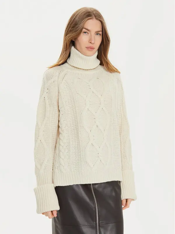 Max&Co. MAX&Co. Dolčevita 2426366114200 Écru Regular Fit