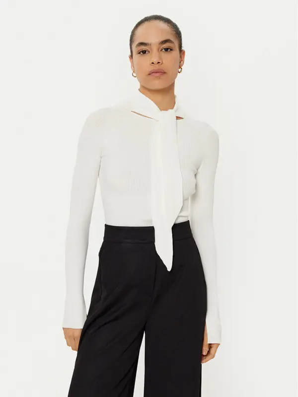 MAX&Co. MAX&Co. Džemper 2516361051200 Bijela Slim Fit