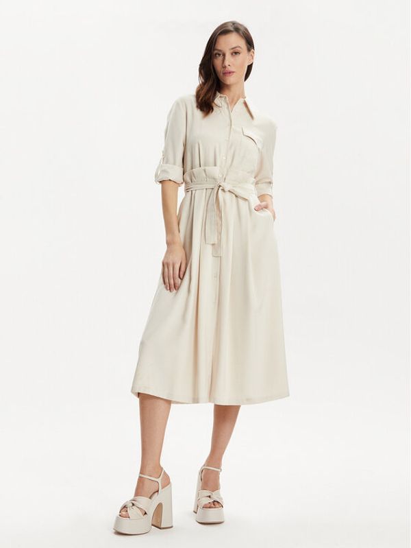 MAX&Co. MAX&Co. Haljina košulja Armilla 2416221032200 Bež Regular Fit