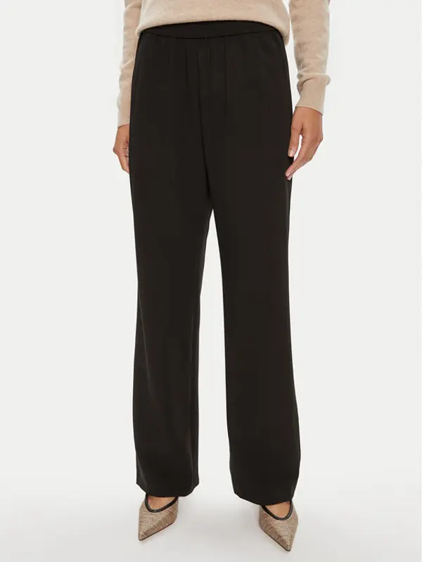 MAX&Co. MAX&Co. Hlače Pret 2426136071200 Crna Regular Fit