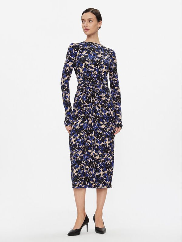 MAX&Co. MAX&Co. Koktel haljina Cosmo 76241323 Tamnoplava Slim Fit