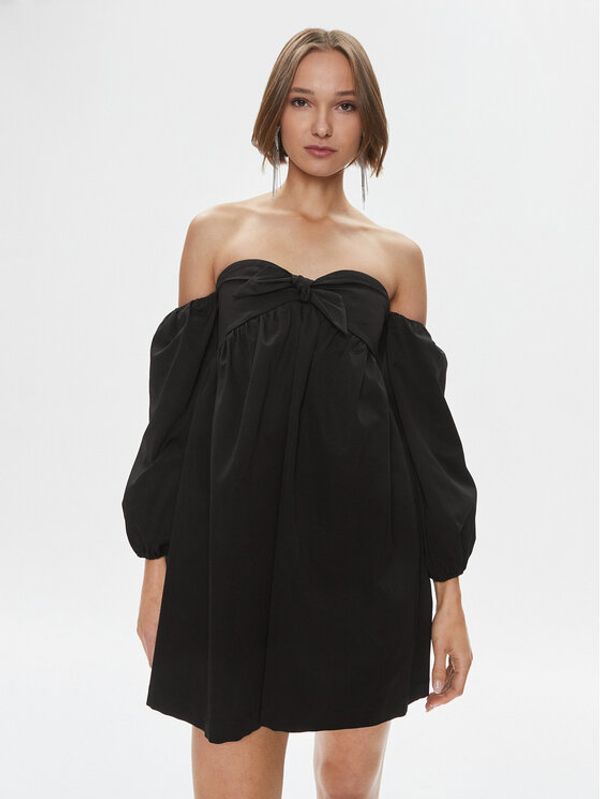 MAX&Co. MAX&Co. Koktel haljina Emblema 72242023 Crna Regular Fit