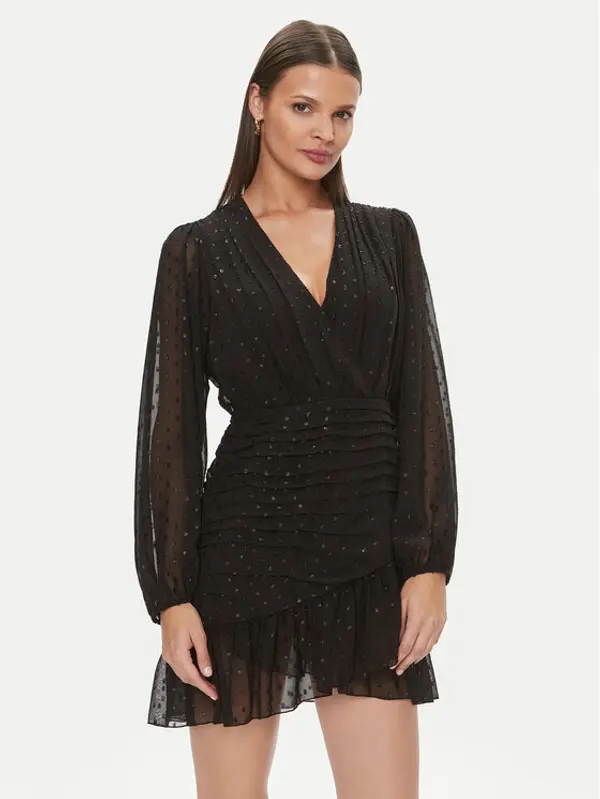 Max&Co. MAX&Co. Koktel haljina Rinviato 72242123 Crna Regular Fit