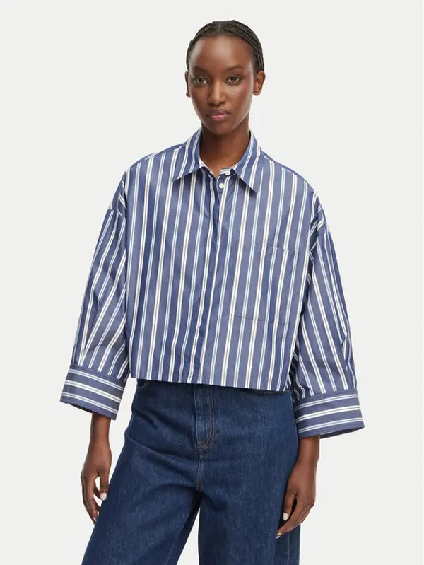 MAX&Co. MAX&Co. Košulja Camicia 2616111054200 Tamnoplava Regular Fit