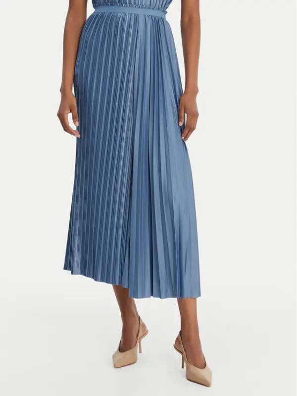 MAX&Co. MAX&Co. Plesirana suknja 2616771013200 Plava Regular Fit