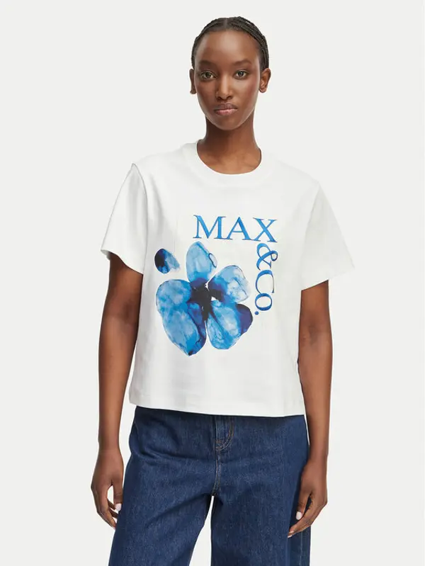 MAX&Co. MAX&Co. T-shirt 2616971034200 Bijela Regular Fit