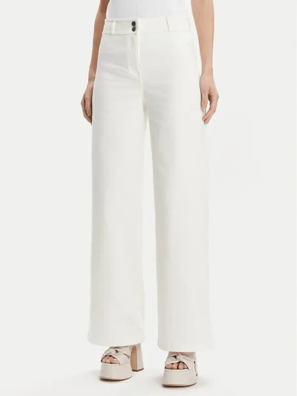 MAX&Co. MAX&Co. Traperice Master 2416131023200 Écru Wide Leg