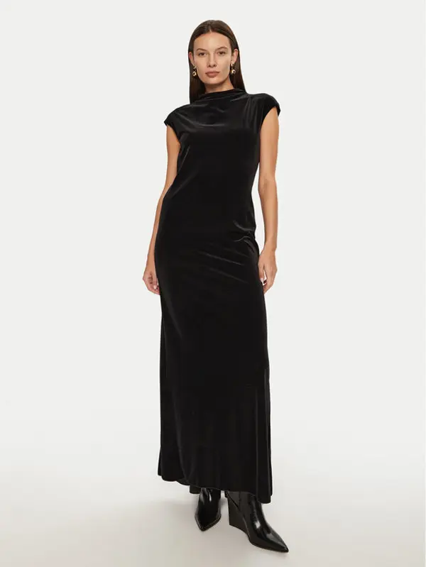 MAX&Co. MAX&Co. Večernja haljina 2426626025200 Crna Regular Fit