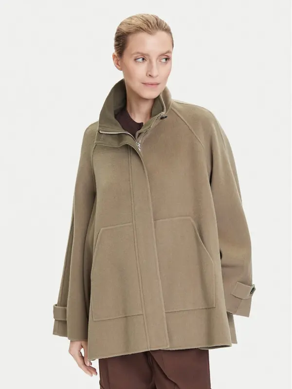 MAX&Co. MAX&Co. Vuneni kaput Letizia 2526086071200 Zelena Oversize