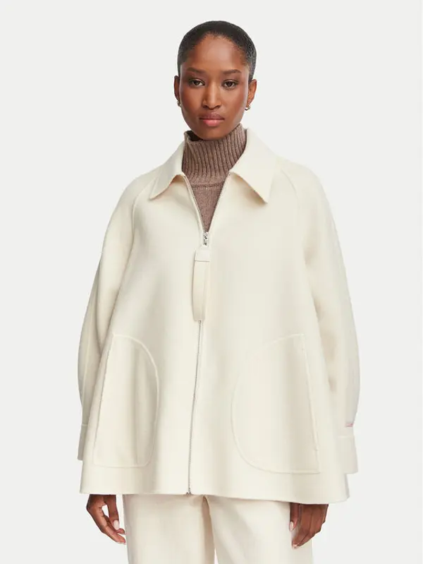 MAX&Co. MAX&Co. Vuneni kaput Saggina 2626086071200 Krem Relaxed Fit
