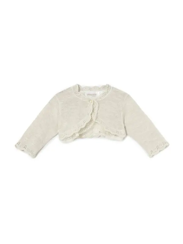 Mayoral Mayoral Bolero 1301 Bež Regular Fit